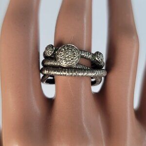 Diamond & Sterling Ring